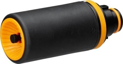 Kokë rregulluese ujitjeje Fiskars FS1059236, SoftGrip, plastike, e zezë portokalli