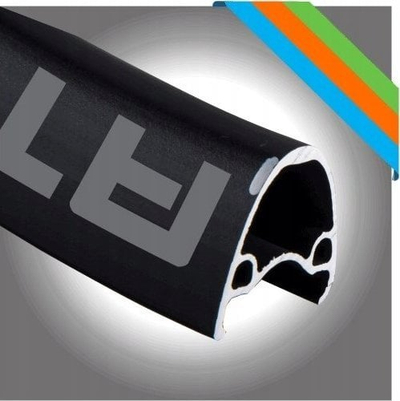 Rim biçiklete Alexrims ATD500, 700\", 32 vrima, Tubeless Ready, për disk, i zi