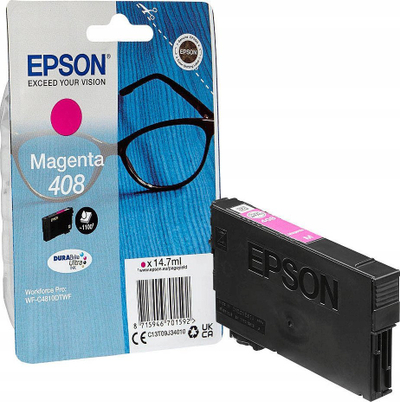 Patron boje Epson 408 DURABrite Ultra, magenta, kapacitet standard