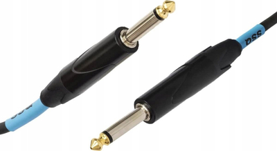 Kabllo audio Sound Station Quality SS-1447, 3 m, jack 6.3 mm mono, e zezë