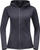 Xhaketë polar për gra Jack Wolfskin Baiselberg Hooded FZ W, me kapuç, ngjyrë gri