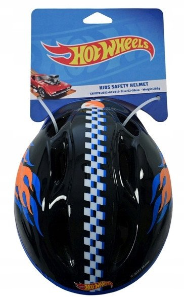 Helmetë biçiklete për kalamaj Hot Wheels, 52-56 cm, 220 g, shumëngjyrëshe