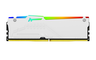 RAM меморија Kingston Fury Beast RGB DDR5, 128GB, 5200MHz, бела