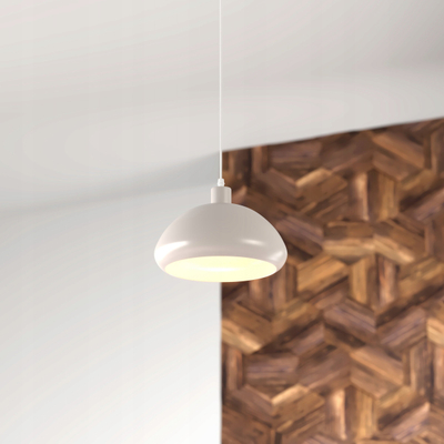 Llambë varëse Atmosphera Savio, diametër 27.5cm, ngjyrë beige