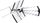 Надворешна телевизиска антена Red Eagle Olympia BX1000 Combo, DVB T T2, VHF UHF