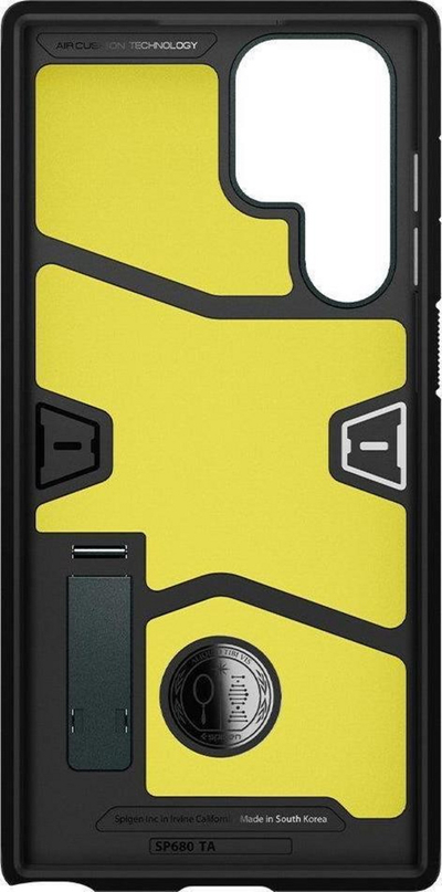 Mbrojtëse Spigen për Galaxy S22 Ultra, e gjelbër