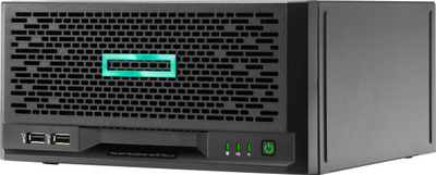 Сервер HPE ProLiant MicroServer Gen10 Plus v2, Intel Xeon E, 4x 1Gb LAN, црн