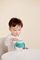 Gotë trajnimi b.box 360 Cup Ocean Breeze, 250ml, me doreza, blu