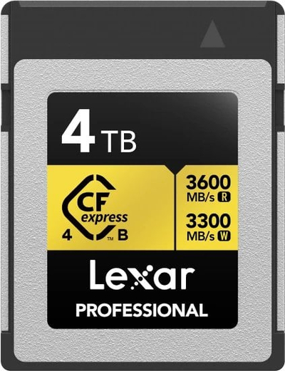 Kartë memorie Lexar Professional GOLD CFexpress 4.0 Type B, 4TB