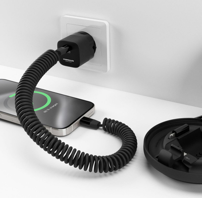 Karikues GaN Vonmählen 6in1, 30W, USB, i zi
