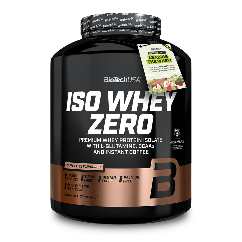 Proteinë Iso Whey Zero Caffe Latte, 1816g