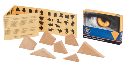 Puzzle druri GEM Series, 7 pjesë, lojë edukative
