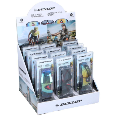 Syze dielli sportive Dunlop, UV400, Cat.3, me skelet të zi