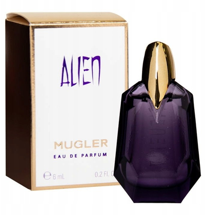 Parfum Mugler Alien Hypersense Eau de Parfum, 6ml, për femra, vjollcë