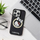 Mbulesë telefoni Hello Kitty HKHMP16SHFLBK për iPhone 16 6.1", hardcase MagSafe, e zezë