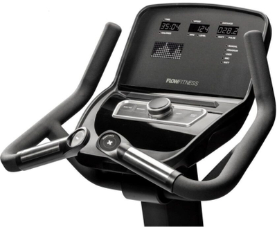 Biçikletë statike Flow Fitness UB5i Pro, sistem induksioni, deri 180kg, gri