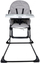 Детска хранителна столица Ding Baby Nemo High Chair, преклоплива, со тацна, сива
