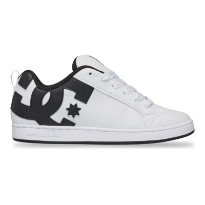 Atlete DC Shoes Court Graffik, skate, bardh e zi