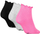Çorape femrash Puma Sock Pack, pambuk elastik, rozë