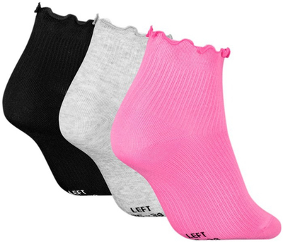 Çorape femrash Puma Sock Pack, pambuk elastik, rozë