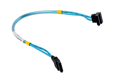 Set kabllosh SATA SuperMicro CBL-0186L, 0.23m, blu