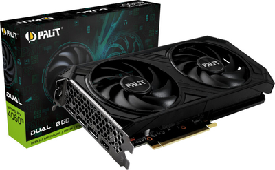 Kartelë grafike Palit GeForce RTX 4060 Ti Dual 8GB GDDR6