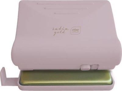 Дупчалка за хартија Интердук ИНТ Hole Punch Satin Gold, 20 листови, мат златна
