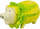 Lodër për qen Trixie Cabbage Pig, 23cm, lateks, me ngjyra nga të gjitha