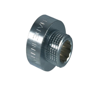 Muf kalimi TDM BRASS MUFF 111C, 1/2" në 3/8", bronzi