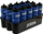 Mbajtëse shishesh Carrier Pro Black Royal, 12 shishe, me dorezë ergonomike, e zezë