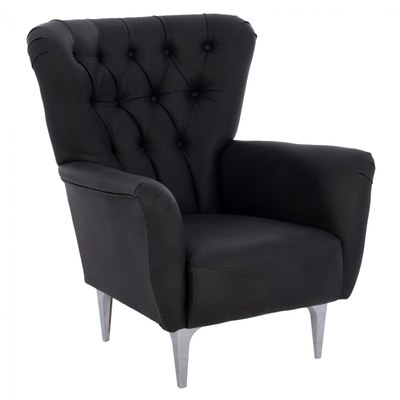 Kolltuk chesterfield PU 87×88×100 cm (HM9217.01), zezë