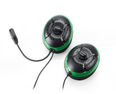 Headset gaming Raptor Gaming HX200, stereo, me mikrofon me anulim zhurme, i zi jeshil