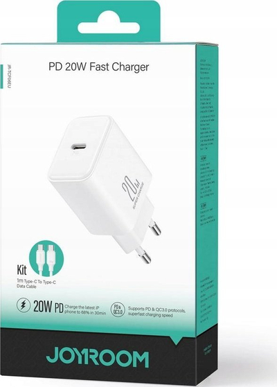 Karikues USB C Joyroom JR-TCF06, 20W, PD QC, i zi