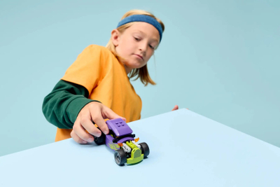 Lodër ndërtuese LEGO City Hot Rod 60485, makinë garash, shumëngjyrëshe