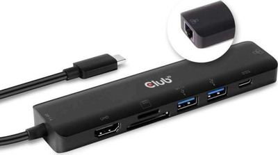 Stacion USB-C Club 3D 7 me 1 (CSV-1592)
