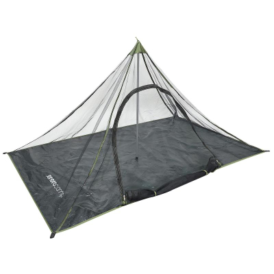 Çadër rrjetë kundër mushkonjave Enero Camp, 200x120x95 cm, për kamping, e zezë