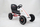Gokart me pedale Abarth White, për fëmijë 3-8 vjeç, ngarkesë 25kg, i bardhë