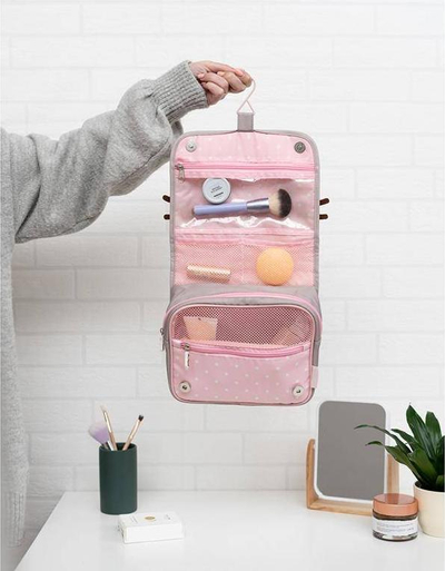 Çantë tualeti Pusheen Foodie Collection, e madhe, me varje, shumëngjyrëshe