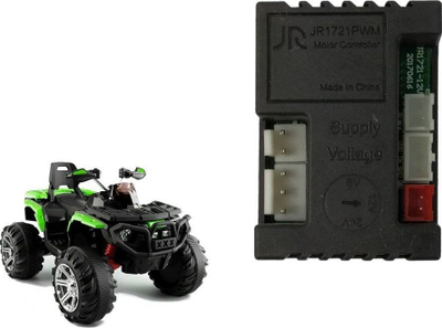 Modul kontrolli për quad JR1721PWM BBH 3588, elektrik, i vogël, i zi