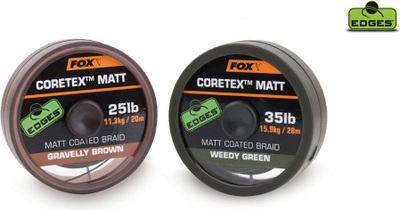 Litar për peshkim FOX Matt Coretex Weedy, 25lb, 20m, i gjelbërt