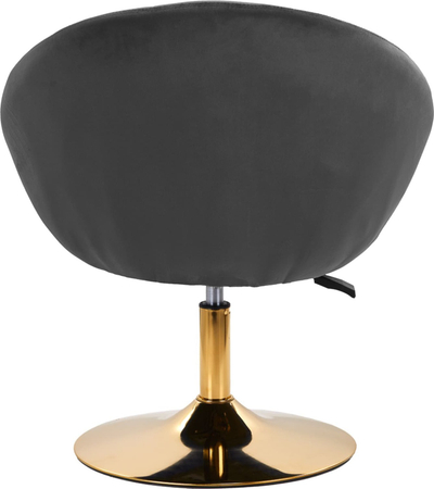 Karrige zyre Swivel Chair 4Rico Qs-Bl12G, me rrotulla, për trupin, gri