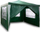 Pавиљон за градина Plonos Garden Pavilion 4935, 3x3m, со странични ѕидови, зелен