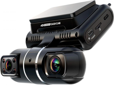 Kamerë sigurie për makinë Mikavi PQ7 4CH, Full HD, Wi‑Fi GPS, e zezë