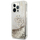 Kapak telefoni Guess Big 4G Liquid Glitter, TPU, për iPhone 13 Pro Max, transparent me të artë