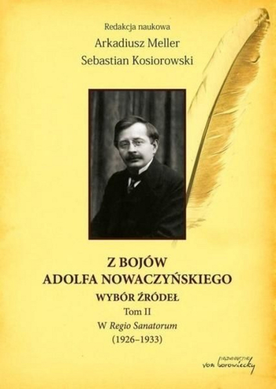 Книга Од боевите на Адолф Новачински Том II, избор на извори, тврд повез, беж