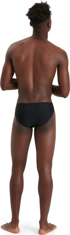 Rroba banje Speedo Eco Medley Logo, stil briefs, material ECO EnduraFlex, të zeza