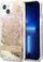 Mbulesë telefoni Guess GUHCP13SLFLSD për iPhone 13 mini 5.4", TPU, Paisley Liquid Glitter, ngjyrë gold