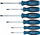 Set kaçavidash Bosch Professional 1600A02CV3, 6 copë, dorezë SoftGrip
