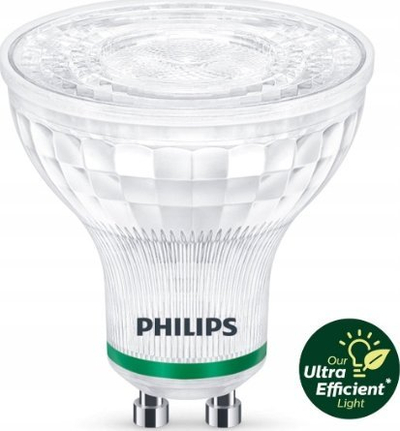 Llambë LED Philips GU10 reflektor, 2.1W 375lm, 4000K, e bardhë
