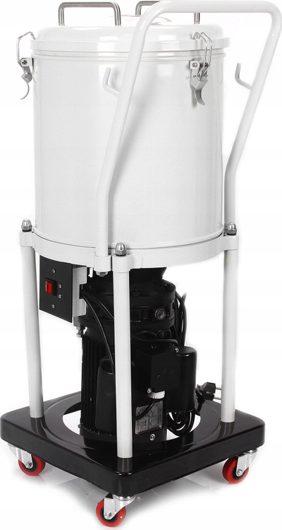 Pajisje elektrike lubrifikimi Mar-Pol 20L, motor 1.5kW, set 110 niple yndyre, e bardhë